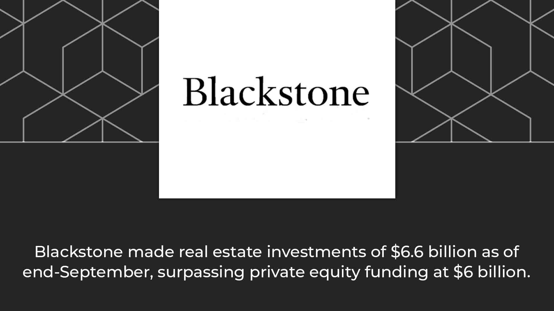 Blackstone aims to surpass the 13 billion by December 2019 RealtyNXT