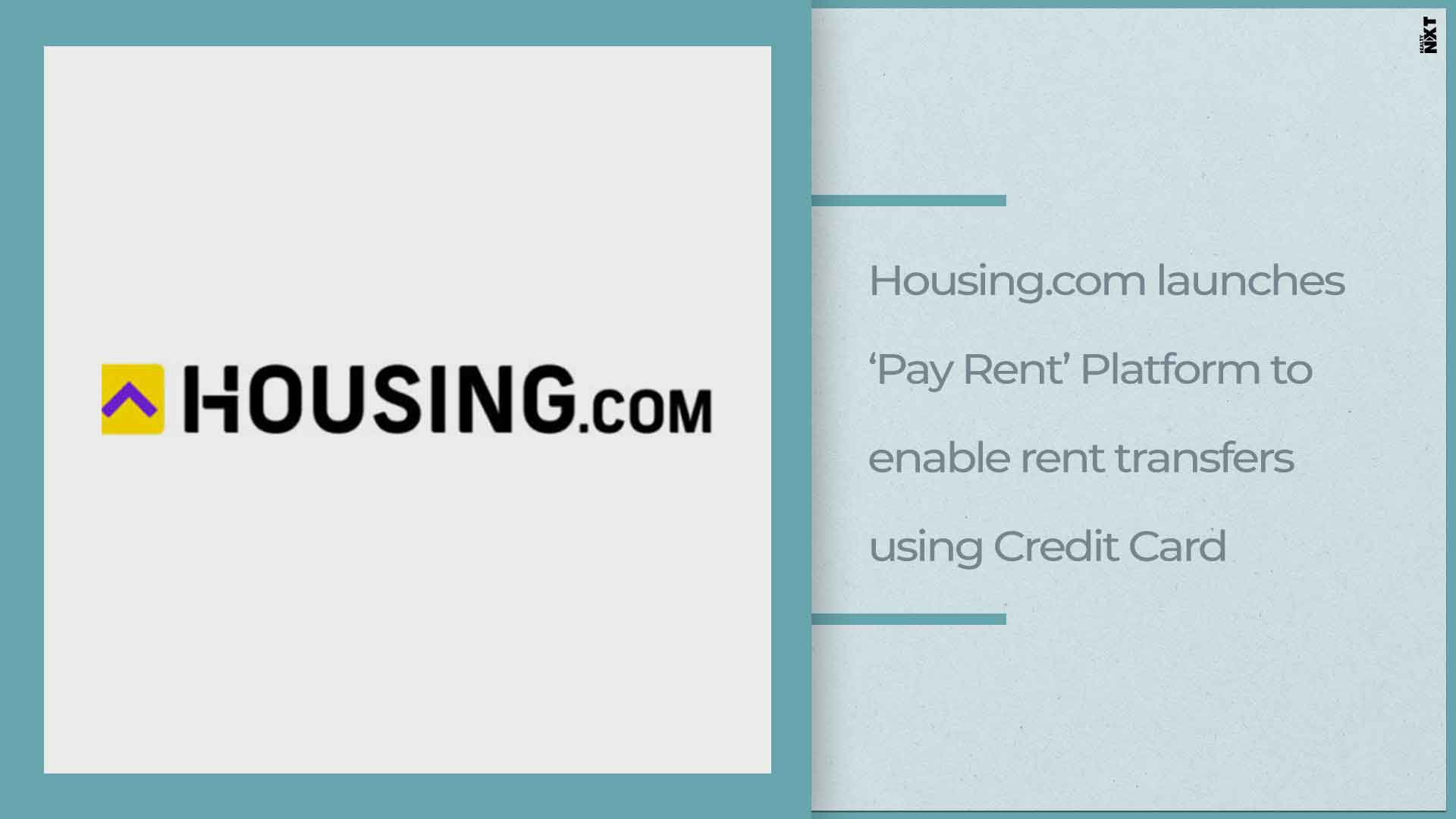 launched 'Pay Rent' to facilitate rent transfers using a Credit Card