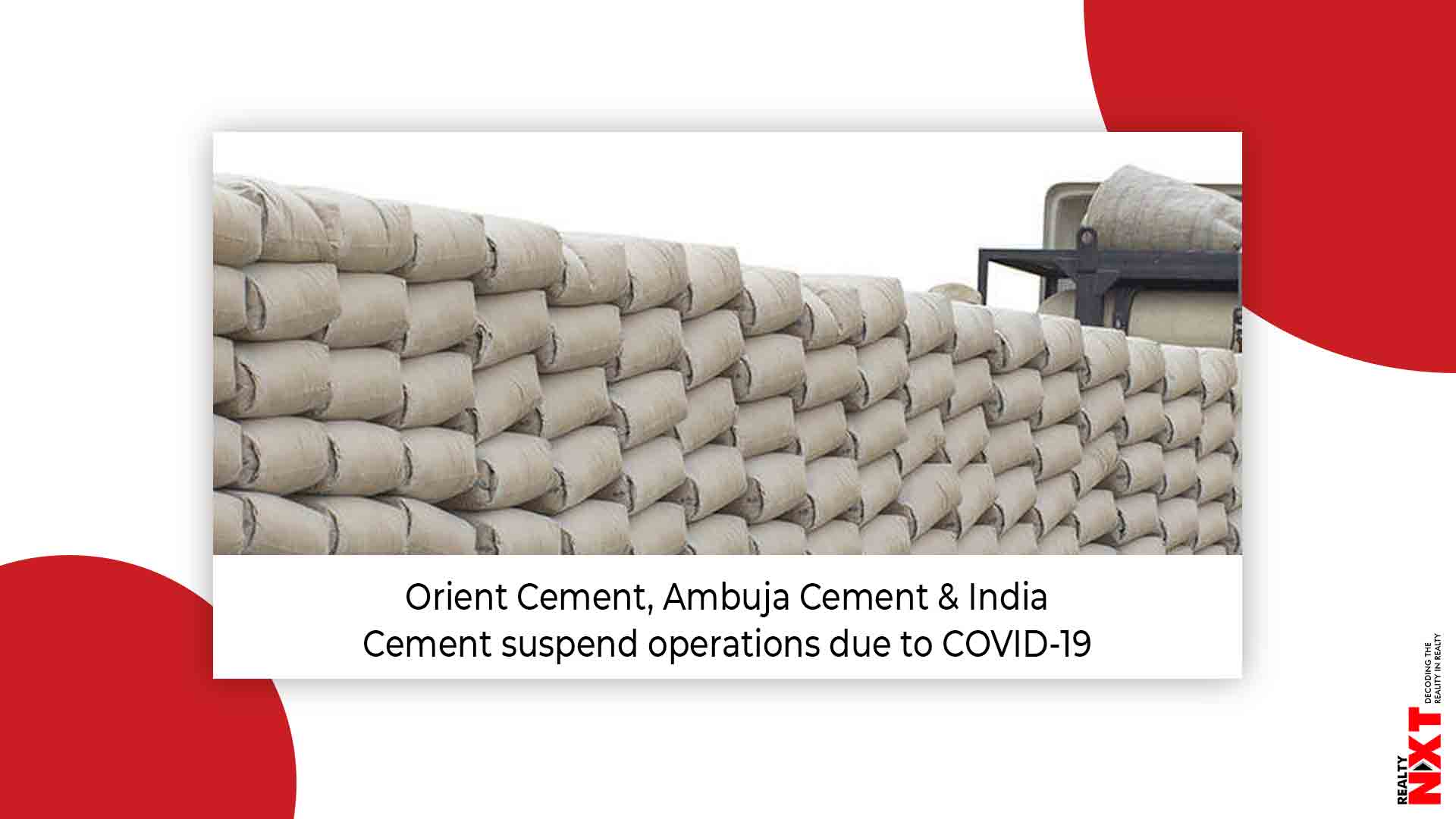 Indian Cement industry players have closed down operations