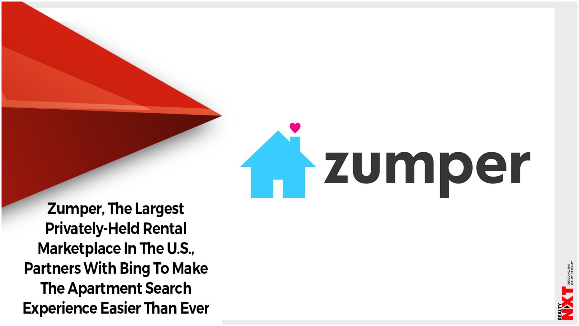 Zumper Partners With Bing To Make The Apartment Search Experience Easier