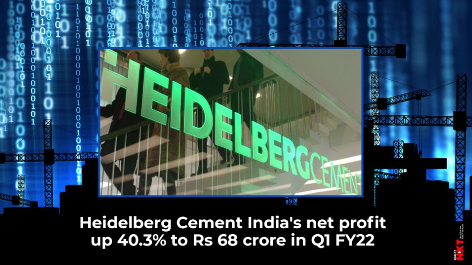 Heidelberg Cement India Reports Rise In Net Profit By 40.3